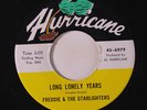 FREDDIE & STARLIGHTERS: Long Lonely Years / Mobile Lil 45 (Latin Soul)