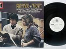 MUTTER,MUTI MOZART VIOLIN CONCERTOS NO.2&4 ANGEL EAC-90117 Japan PROMO VINYL LP