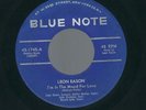 LEON EASON on BLUE NOTE 45 I'm In The Mood For Love  W 63rd Original Non LP