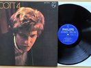 SCOTT WALKER - 4 Orig Japan 1st Press SFX-7194 Scott Engel Walker Brothers Mint