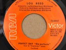 LOU REED - Perfect Day / Walk On The Wild Side – RARE PANAMA 45