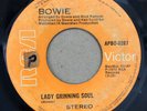 DAVID BOWIE - Rebel Rebel / Lady Grinning Soul - RARE EL SALVADOR 45