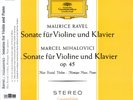 Max Rostal Ravel/Mihalovici - VIolin Sonatas 180g Vinyl Audiophile New
