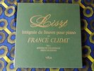 FRANCE CLIDAT LISZT COMPLETE PIANO WORKS VOL.1 VEGA 4LP BOX 8009/12 STEREO
