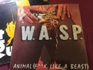 W.a.s.p. Wasp Animal Vinyl Record 1984
