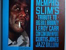 MEMPHIS SLIM TRIBUTE TO BIG BILL BROONZY ULTRA-RARE ORIG '61 CANDID MONO LP EXC