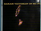 SARAH VAUGHAN+MILES DAVIS IN HI-FI ULTRA-RARE ORIG '55 MONO WHITE LABEL PROMO LP