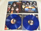 Kiss 10th Anniversary Tour Creatures Tour 2 LP Album Blue Vinyl MINT