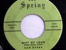 VAN DYKES 45 Gift of love / Guardian angel SPRING  M-  Doowop Kz20