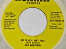 JAY BALDWIN So Glad I Met You RONINA 45 sweet soul northern NM 7” HEAR