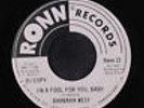 BARBARA WEST: I'm A Fool For You, Baby / Oh  Little Boy 45 (dj, uptempo funky N