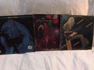 Johnny Winter 3 albums - Live JW And, Austin Texas & About Blues, vinyl lp RARE