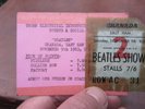 BEATLES CONCERT TICKET GRANADA EAST HAM 9TH NOVEMBER 1963 + COACH TICKET