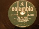 CLIFF RICHARD & SHADOWS - We Say Yeah/The Young Ones - INDIA prs 78 rpm RARE