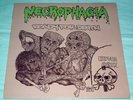 LP NECROPHAGIA - READY FOR DEATH   Embalming Records 1990