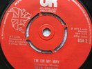Northern Soul 45 Dean Parrish-I'm On My Way- UK American