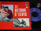 Elvis Presley Le Retour d'Elvis 2 Early French Blue RCA label EP EX