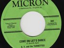 B.Y. & THE TURNETTES Come On Let's Dance UNKNOWN modern soul FUNK 45 DJ SHADOW