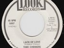 FREDDIE CHAVEZ Lack Of Love RARE M- northern soul 45 beach THEE CHEKKERS LISTEN