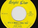 RICKY ALLEN It's A Mess I Tell You GREAT northern soul r&b Skate Boo-Ga-Loo HEAR