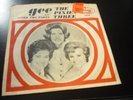 PIXIES THREE - GEE / AFTER THE PARTY 45 w/RARE Picture sleeve Girl Group