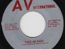 ALTHEA SPENCER Take Me Baby  *M-* sister funk 45 Texas northern soul