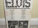 ELVIS PRESLEY In Person/Back Memphis LP Early 70s Store 45 Advert/Display Card