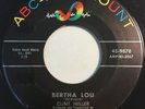 * CLINT MILLER Bertha Lou/Doggone It Baby 1957 ROCKABILLY ABC Paramount 45 HEAR