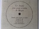 Mozart Violin Sonatas Lili Kraus Boskowsky Discophiles Francais DF 187