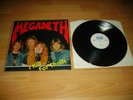 MEGADETH-I KILL FOR THRILLS LP 86,METALLICA,EXODUS,OVERKILL,ANTHRAX,SLAYER,EVILE