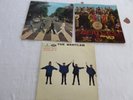 THE BEATLES - UK LPs  -  SGT PEPPERS LONELY HEARTS CLUB BAND + HELP + ABBEY ROAD