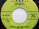 REVALONS original PET doowop 45 Dreams Are For Fools / This Is The Moment PJ120