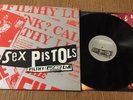 RARE LP 1996 VIRGIN UK SEX PISTOLS FILTHY LUCRE LIVE + COLOURED INNER UNPLAYED