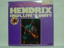 Jimi Hendrix HIGH, LIVE'N DIRTY RARE RED VINYL FACTORY SEALED 1978 NUTMEG RECORD