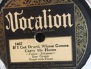 LEE GREEN VOCALION 1467 BLUES 78 RPM E+