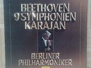 B990 KARAJAN BEETHOVEN SYMPHONIES 1 - 9 BPO 8 x LP DG DGG STEREO