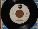 LOUIS ARMSTRONG    WHAT A WONDERFUL WORLD     RARE   7