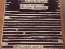 ROGER WATERS - PROMO POSTER - IS THIS THE LIFE WE? (LP / CD / Pink Floyd ticket)