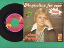 CLAUDE FRANCOIS SP Magnolias avec 2 labels différents