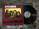 THE DOORS LA WOMAN DIE CUT COVER CELLOPHANE WINDOW PSYCH LP