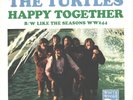TURTLES--PICTURE SLEEVE + 45---(HAPPY TOGETHER)---PS---PIC---SLV