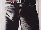 Rolling Stones Sticky Fingers 1971 LP Vinyl Original Zipper & Sticker  OC 59100
