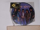 BON JOVI - SLIPPERY WHEN WET LIMITED EDITION PICTURE DISC RECORD VINYL LP 1986