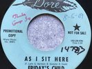 Rare Northern / Sweet / Low-rider Soul 45 Friday's Child-As I Sit Here- Dore