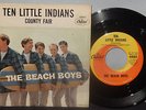BEACH BOYS 1962 ORIG. PICTURE SLV & 45 TEN LITTLE INDIANS VG+/VG SWIRL 4880 NR