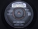 BARBARA LEWIS = Snap Your Fingers = NEAR MINT = LONDON HLK 9832 = R&B Soul Midte