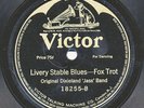 ORIGINAL DIXIELAND JASS BAND —LIVERY STABLE BLUES— jazz 78 | Victor 18255 | 10