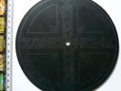 Zonophone etched picture disc record ca. 1900? shellac one sided Schellack #1284