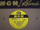 THE OSBORNE BROTHERS and RED ALLEN 78rpm on MGM 12308 