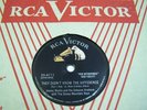 JIMMY MARTIN, OSBORNE BROTHERS & SUNNY MOUNTAIN BOYS 78rpm From 1955 VG++ MINT-